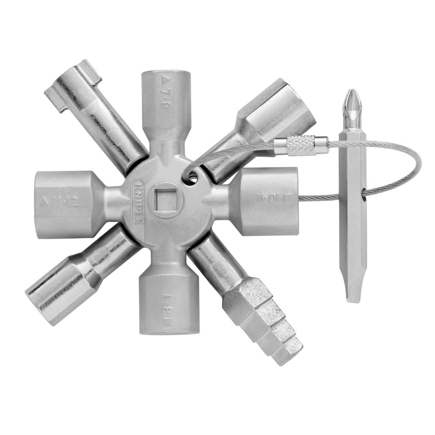 Knipex 00 11 01 TwinKey Universal Control Cabinet Key – Tool Nut