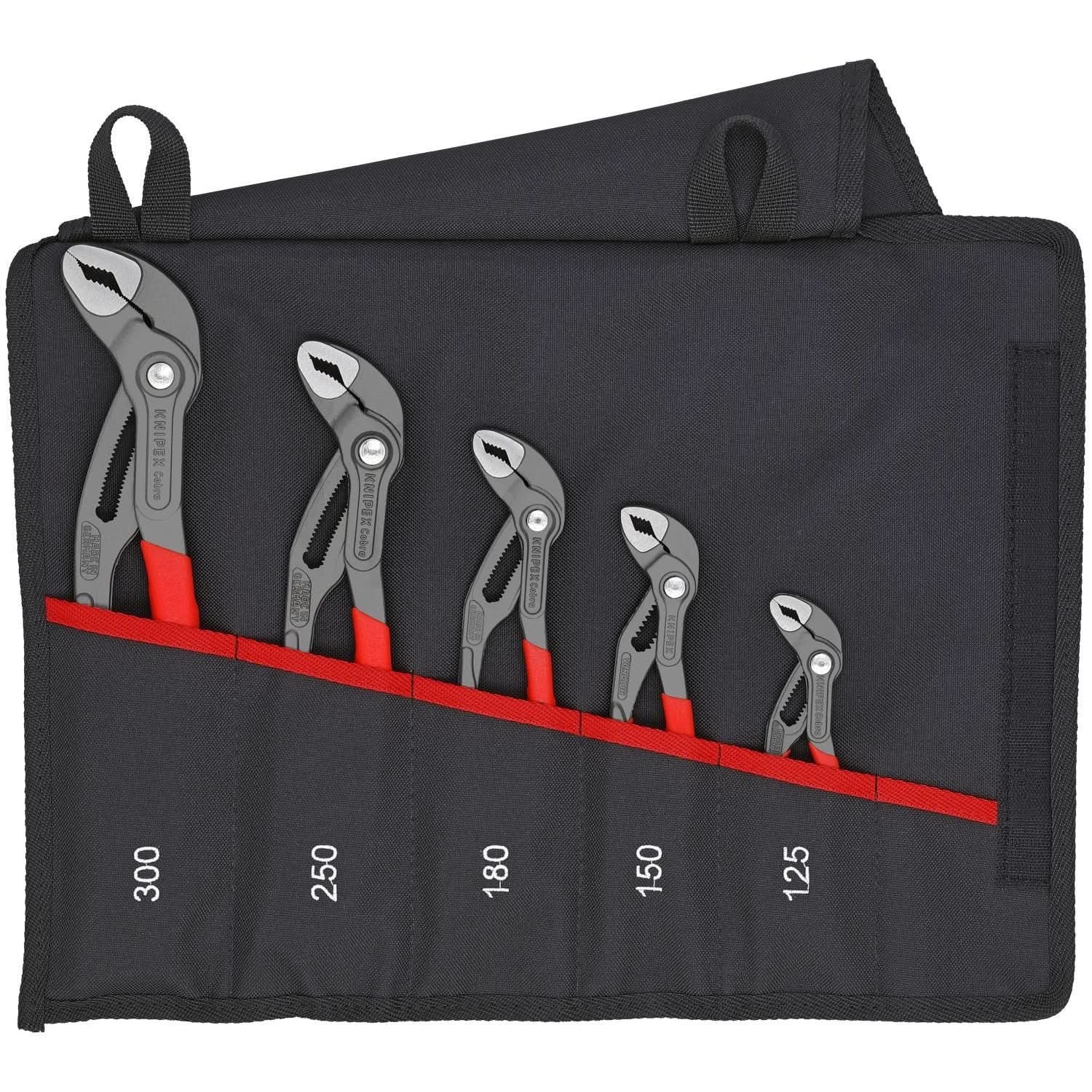 Knipex 00 19 55 S5 5 Pc Cobra Set in Tool Roll – Tool Nut