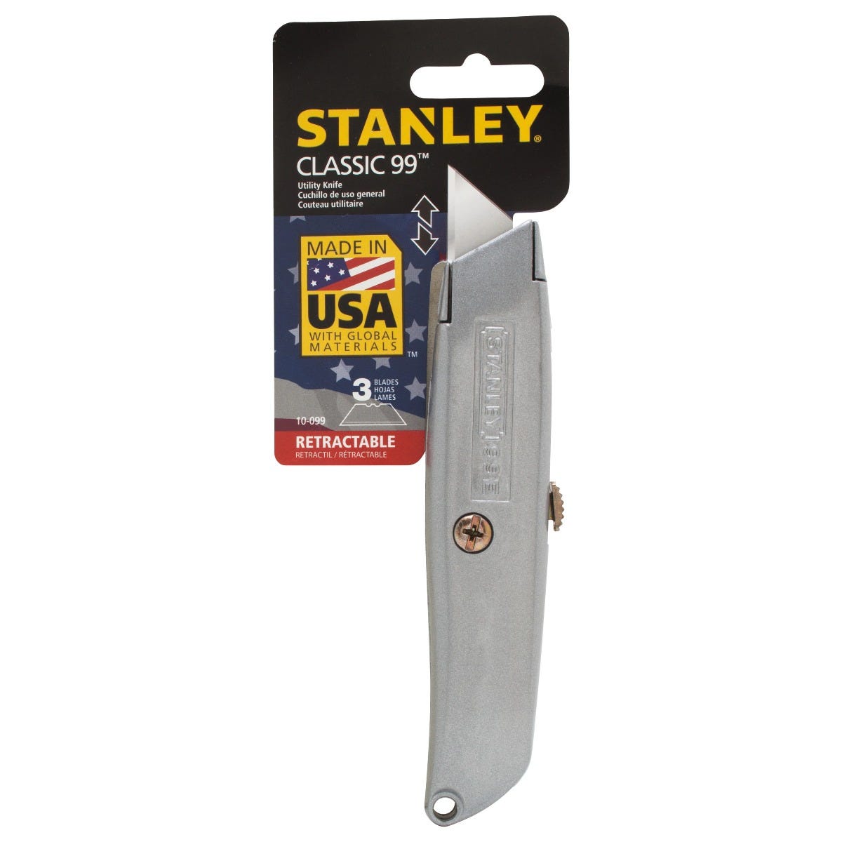 Stanley 10-099 6" Classic 99 Retractable Utility Knife