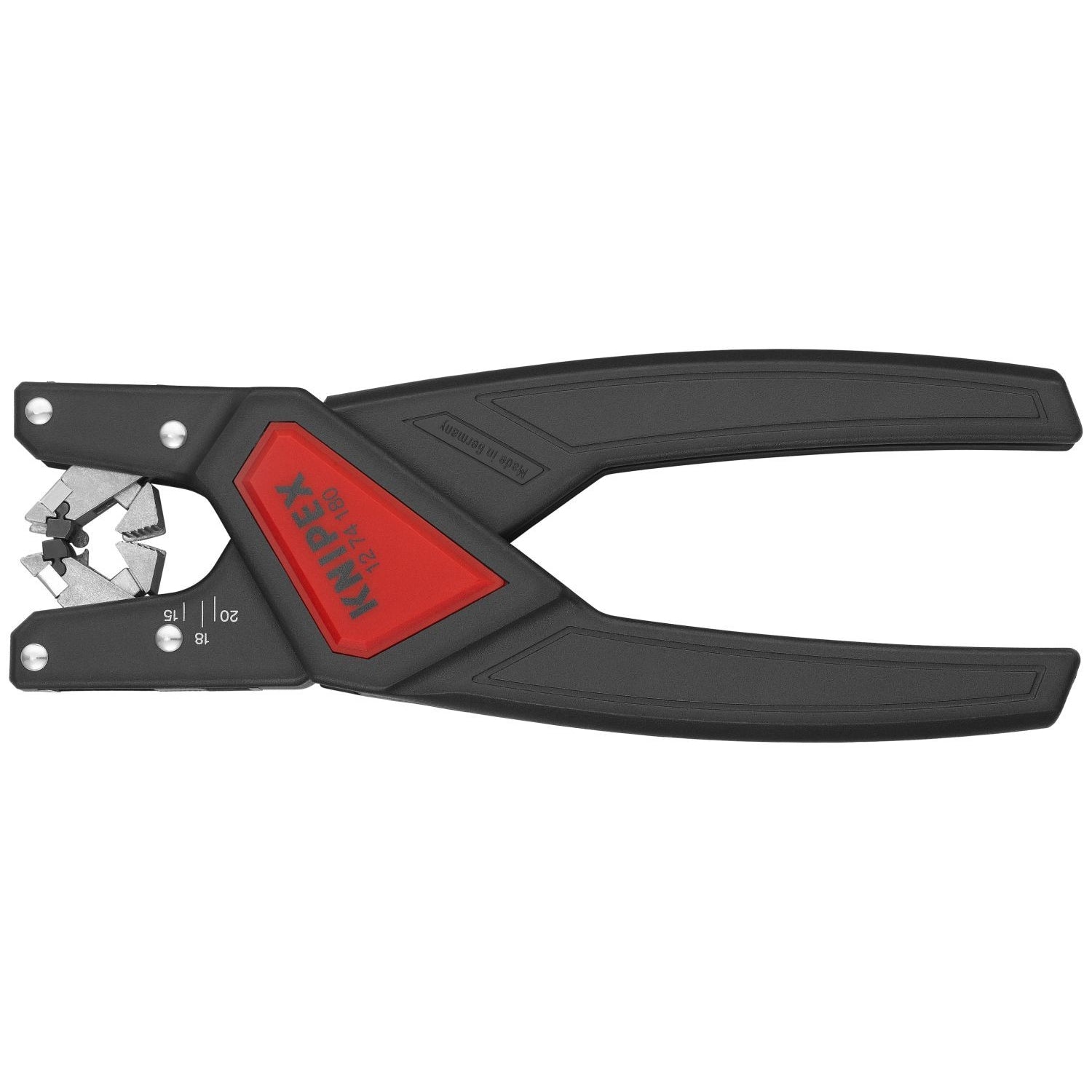 Knipex 12 74 180 SB Automatic Stripping Pliers for Control Cable