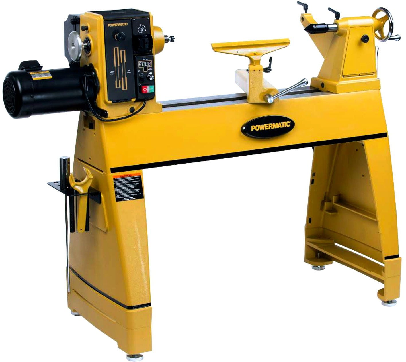 Powermatic 1353001 3520C Lathe with Risers, 2HP, 1PH, 220V