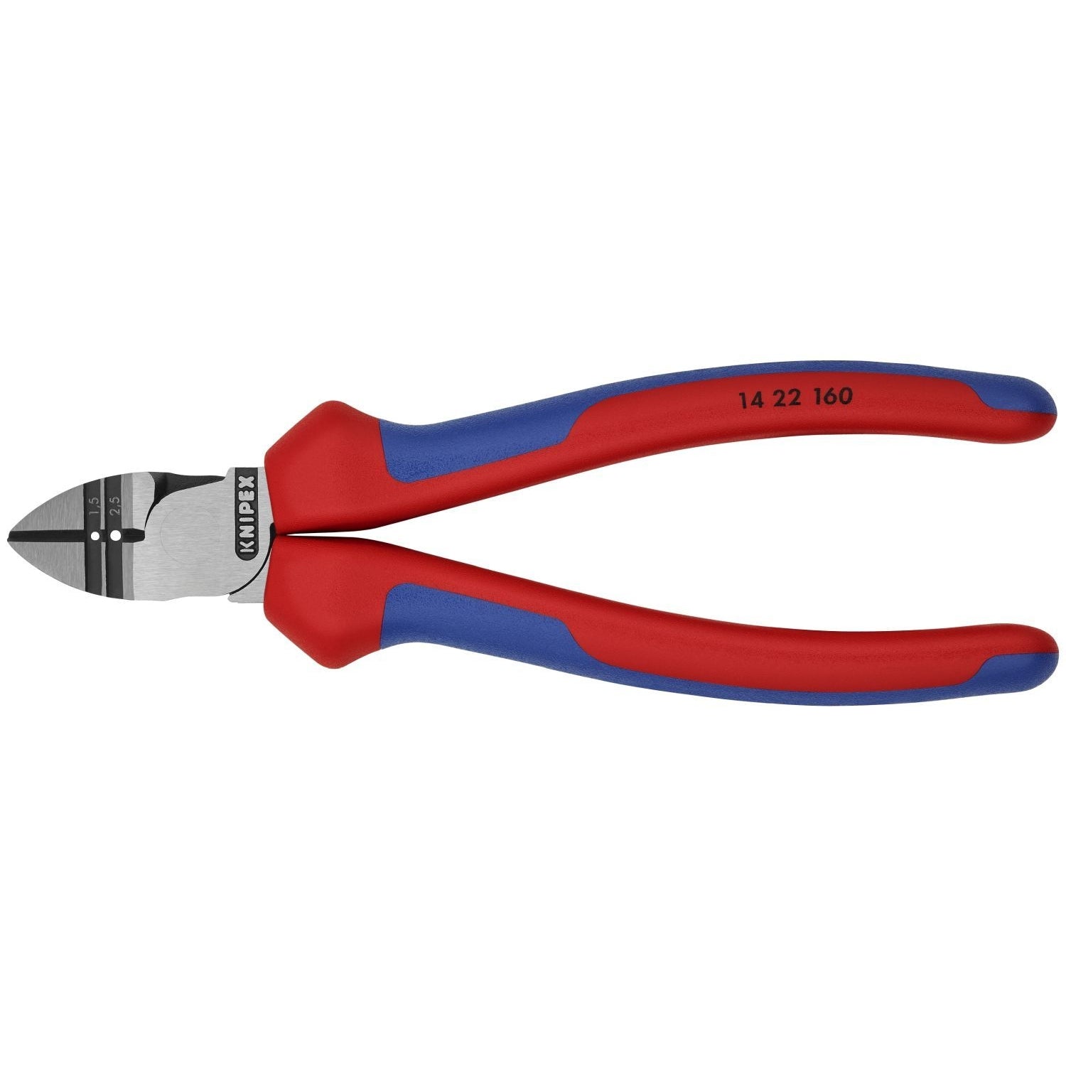Knipex 14 22 160 Diagonal Cutting Pliers with Stripper