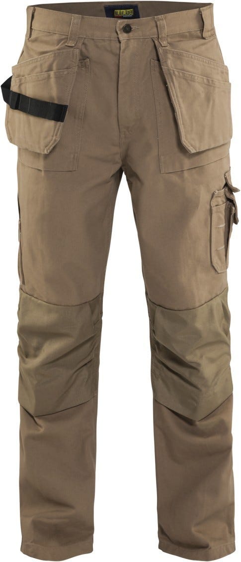 Blaklader 16301320 Brawny Work Pants with Utility Pockets, Antique Khaki