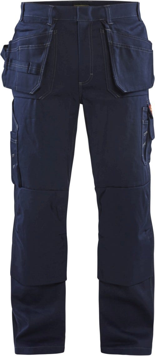 Blaklader 16361550 FR Pants, Navy Blue