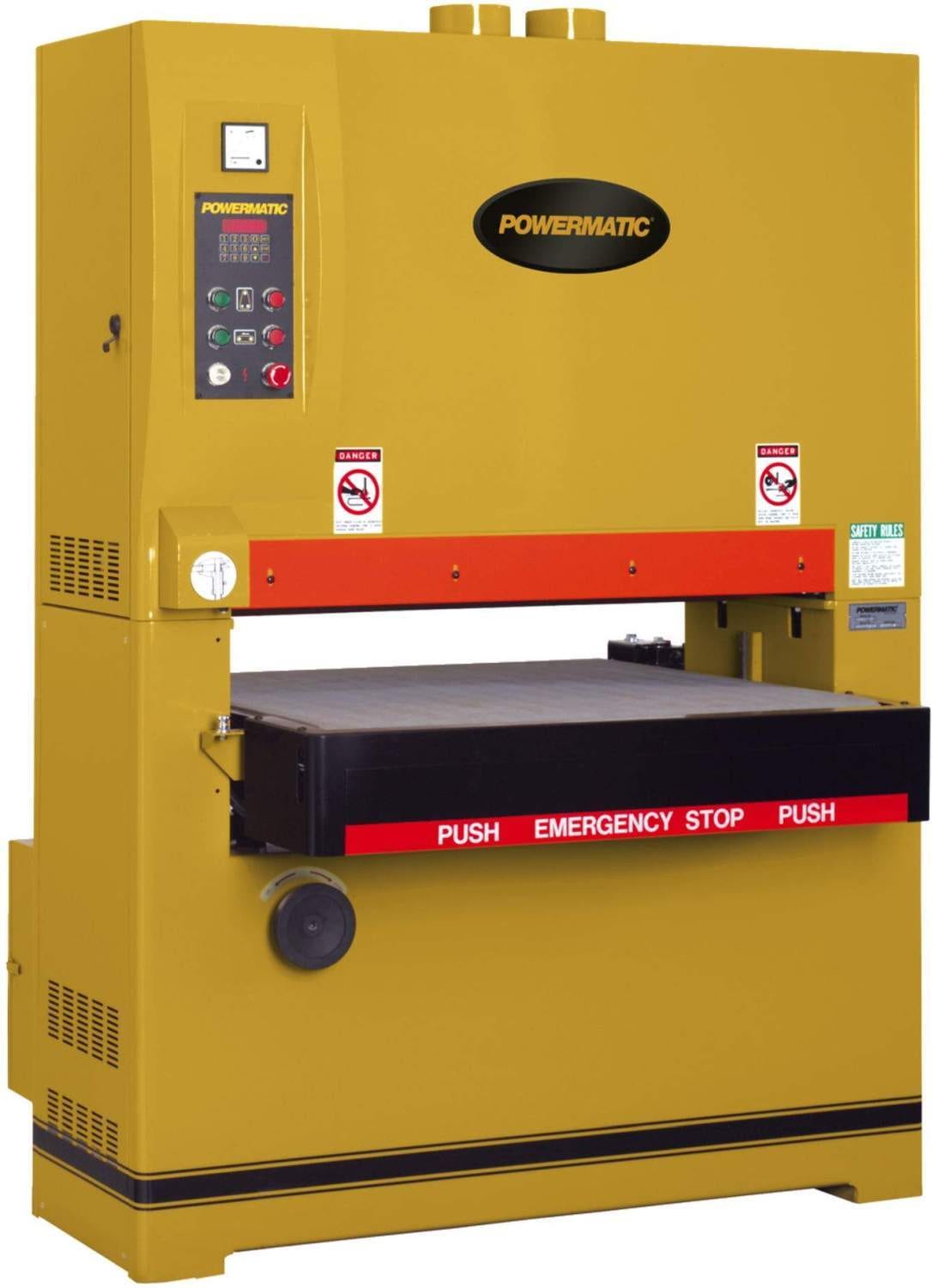 Powermatic 1790837 WB-37, 37-inch Sander, 20HP 3PH 230/460V with DRO