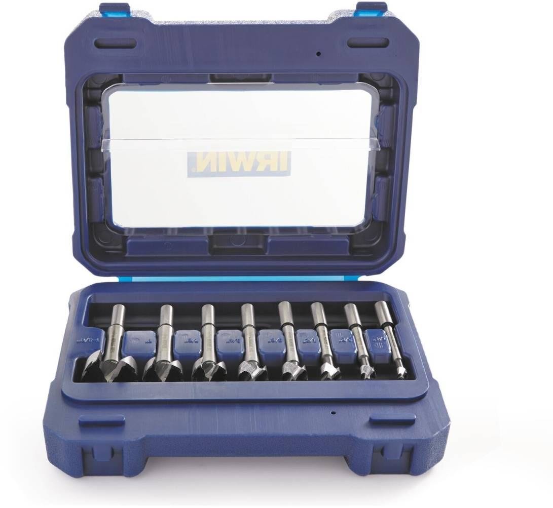 Irwin 1966892 Marples Wood Drilling Forstner Bit Set 8-Piece