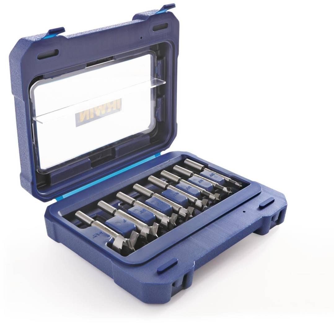 Irwin 1966892 Marples Wood Drilling Forstner Bit Set 8-Piece