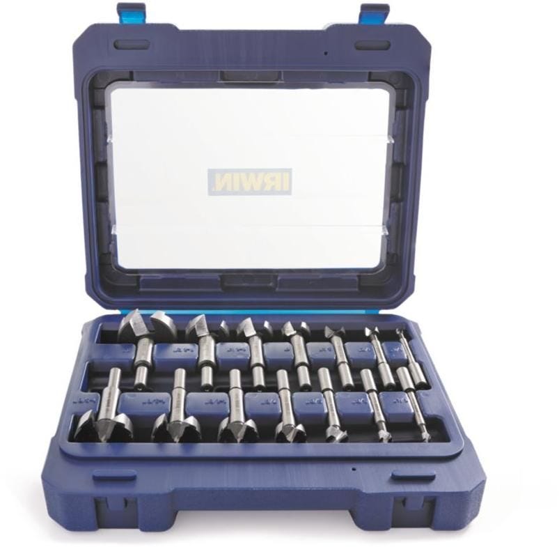 Irwin 1966893 Marples Wood Drilling Forstner Bit Set 14-Piece