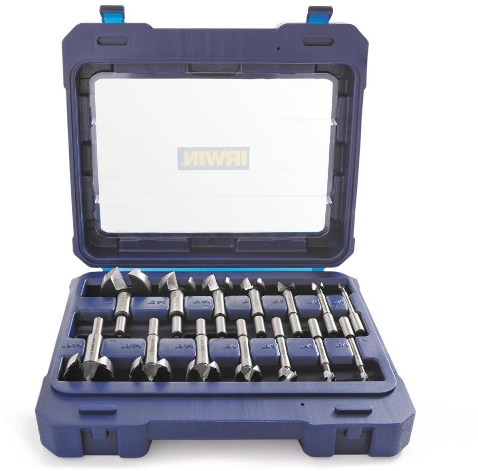 Irwin 1966893 Marples Wood Drilling Forstner Bit Set 14-Piece