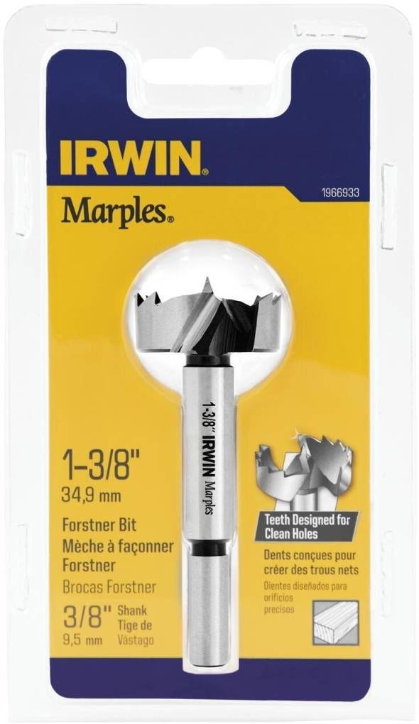 Irwin 1966933 Marples Wood Drilling Forstner Bit 1-3/8-in.