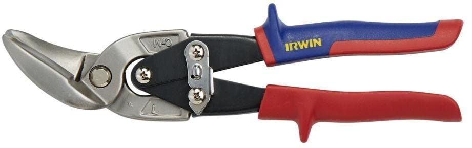 Irwin 2073211 Utility Offset Snip Straight And Left 9-1/2-in.