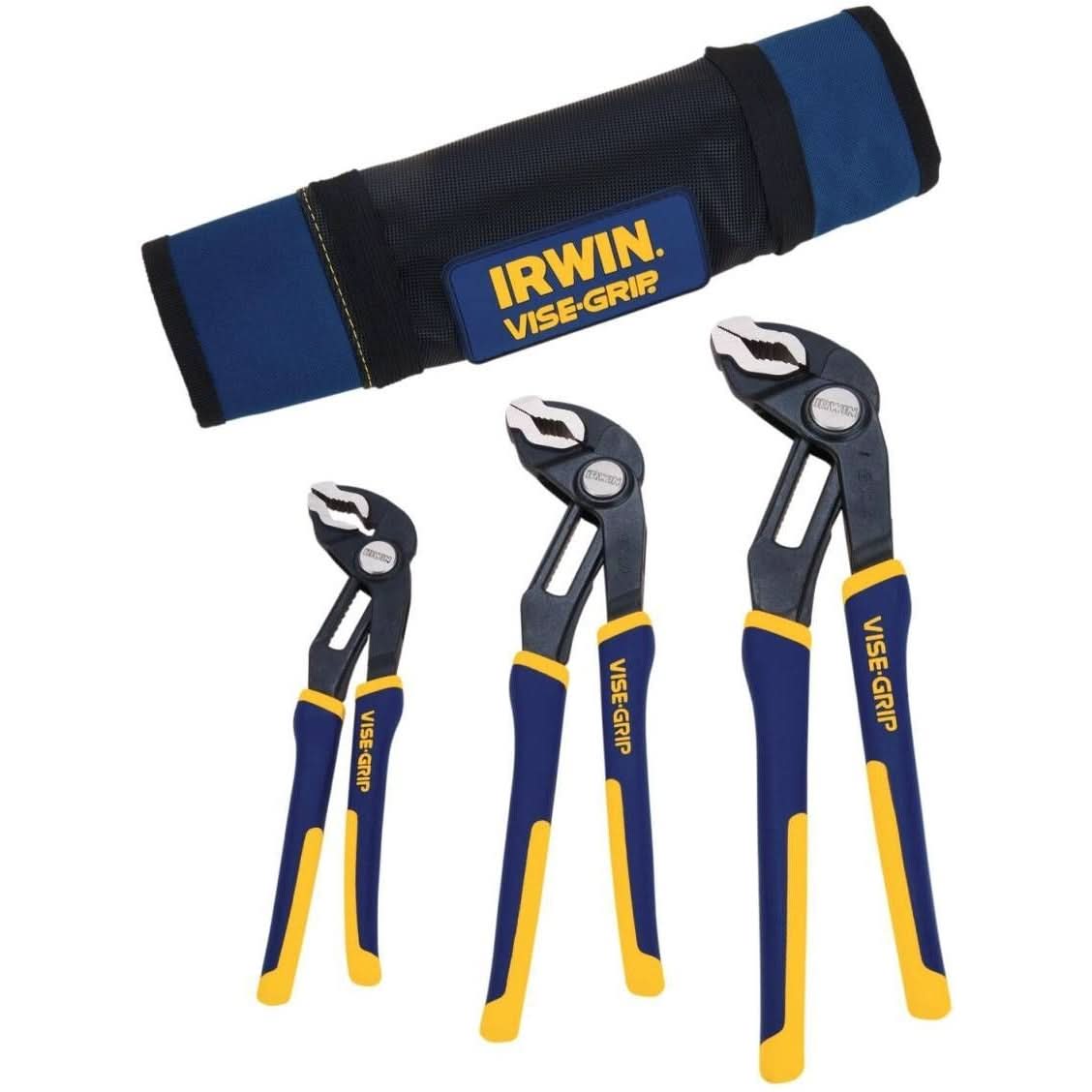 Irwin 2078712 Vise-Grip® GrooveLock Pliers And Traditional Pliers Kitbag Set 8 Piece