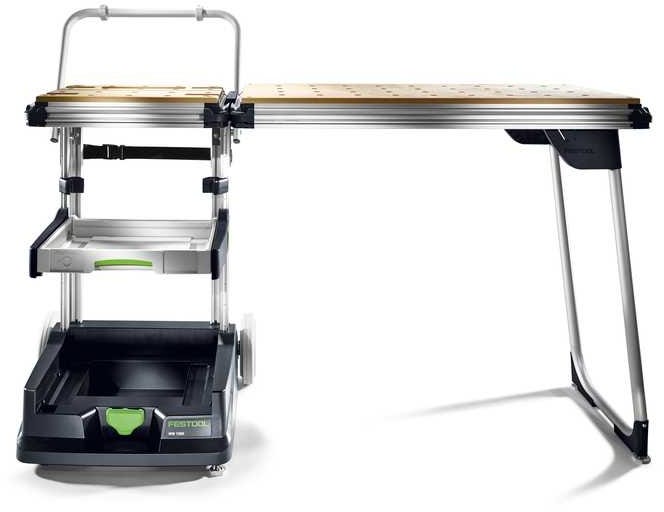 Festool 203802 MW 1000 Mobile MFT Work Shop SET w/ Extension Table