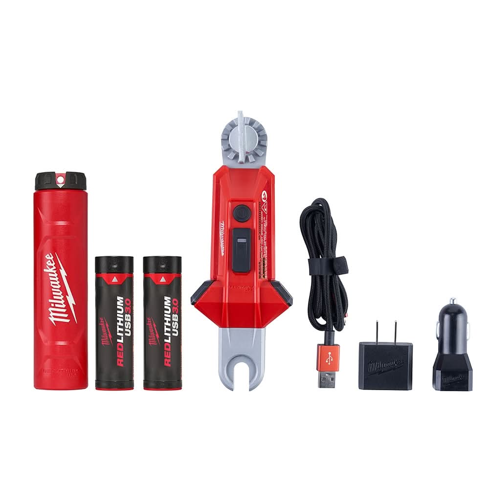 Milwaukee 2119-22 350 Lumen REDLITHIUM USB Utility Hot Stick Light Kit