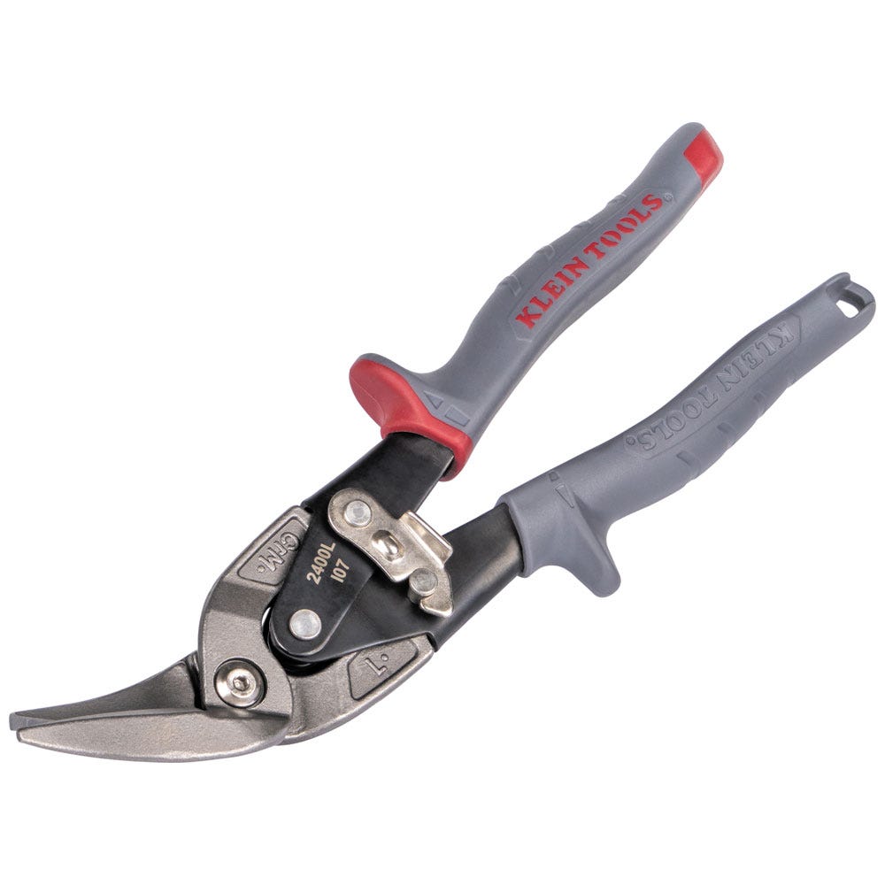 Klein Tools 2400L Offset Left-Cutting Aviation Snips