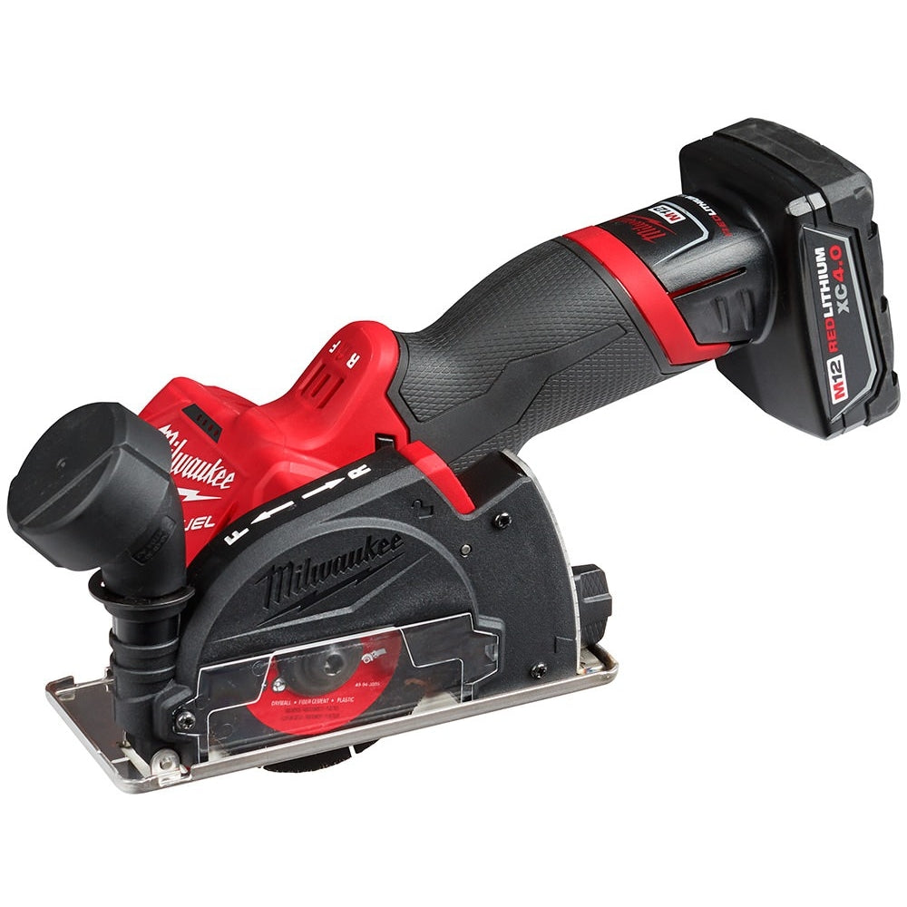 Milwaukee 2522-21XC M12 FUEL 3-Inch Compact Cut Off Tool 4.0Ah Kit