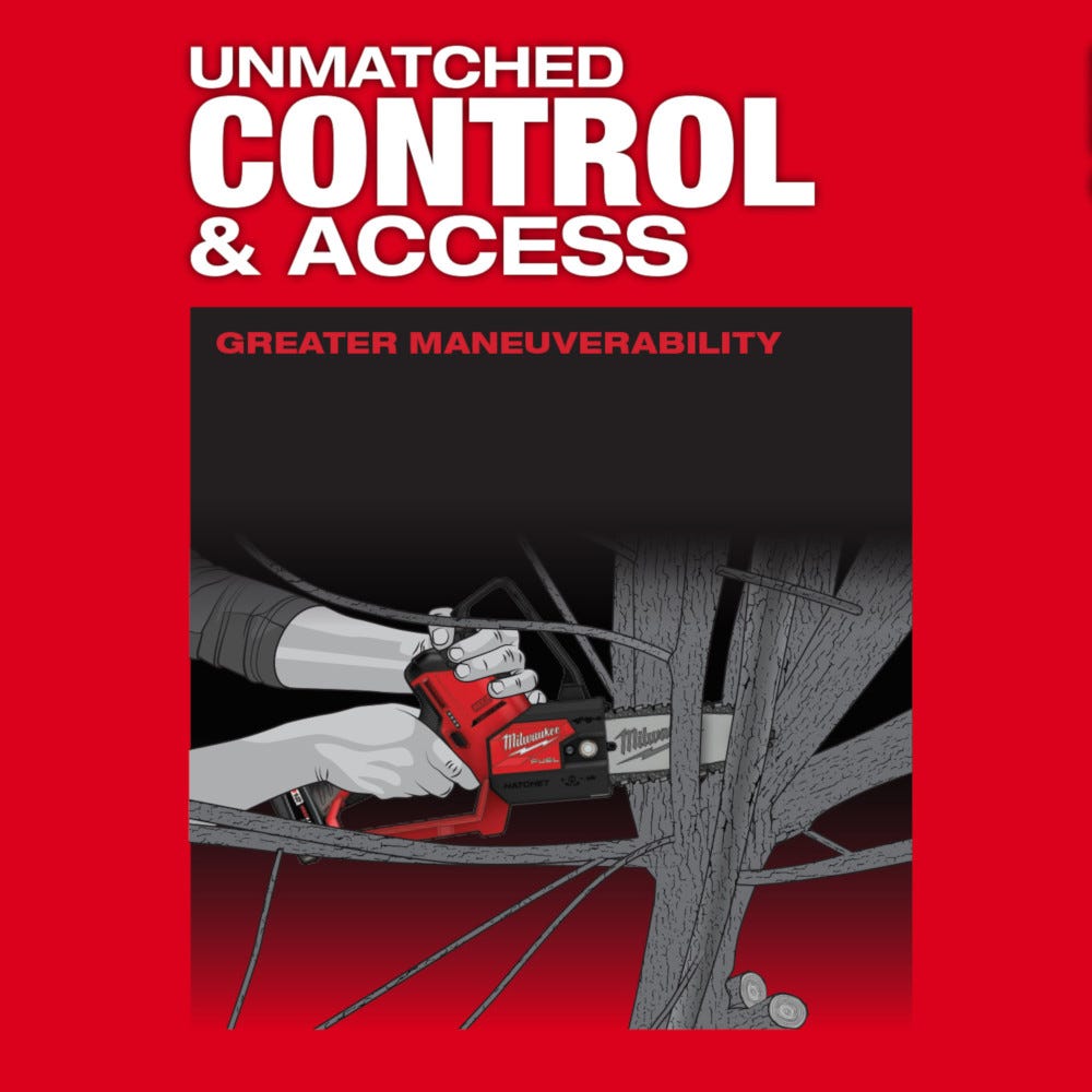 Milwaukee 2527-20 M12 FUEL HATCHET 6-Inch Pruning Saw, Tool Only