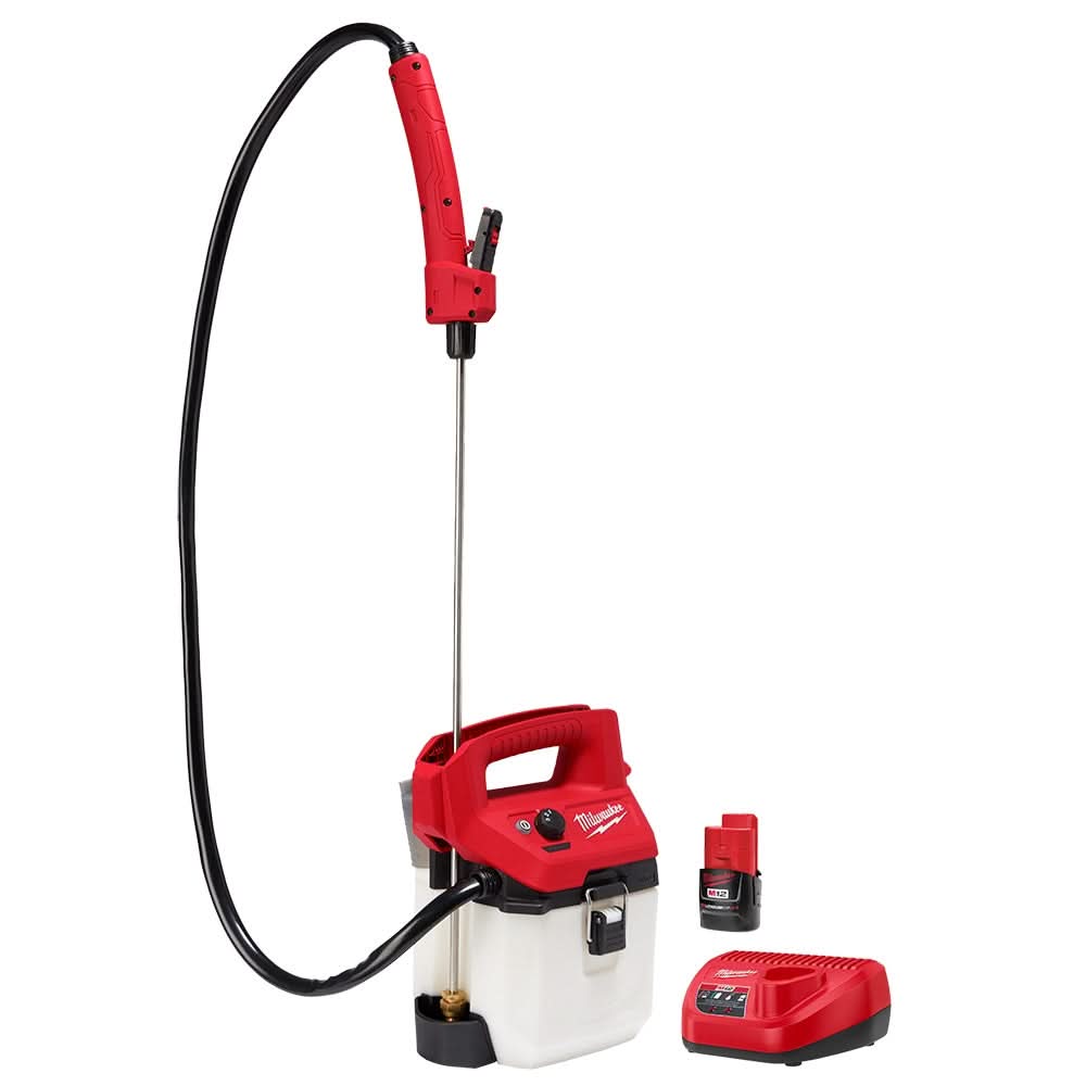 Milwaukee 2528-21G1 M12 1-Gallon Handheld Sprayer 2.0Ah Kit – Tool Nut
