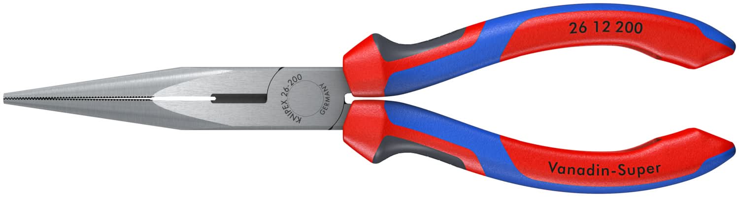 Knipex 26 12 200 Long Nose Pliers with Cutter – Tool Nut