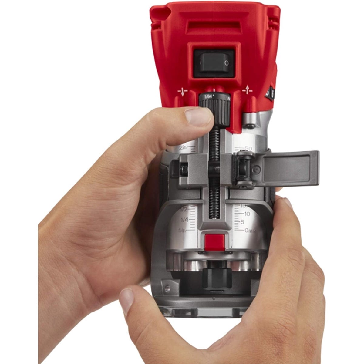 Milwaukee 2723-20 M18 FUEL Brushless Compact Router and Compact Router Offset Base, Tool Only Kit