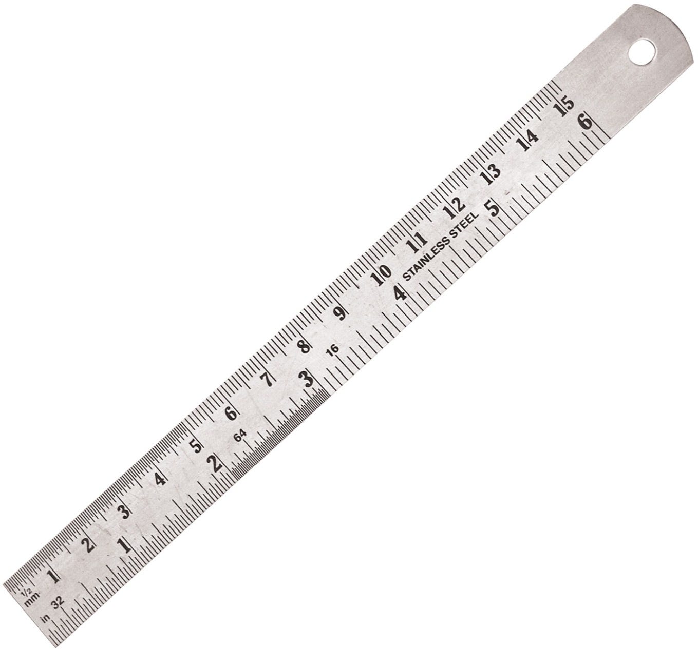 Empire 2730 6 Pocket Ruler-Stainless Steel