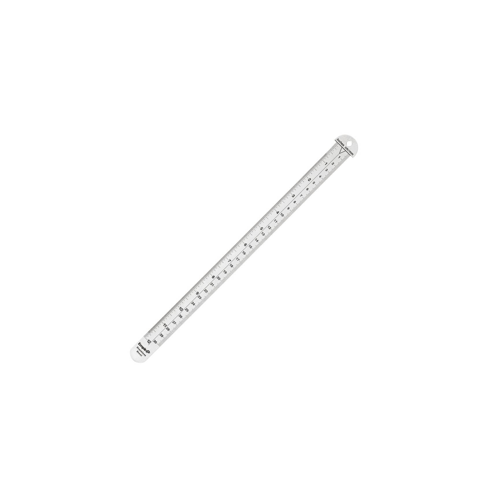 Empire 27308 12-in. Hook Ruler (32nds, mm, cm)