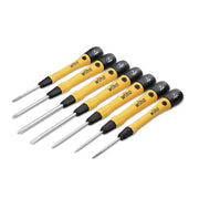 Wiha 27392 7-Piece ESD Safe PicoFinish Precision Slotted & Phillips Screwdriver Set