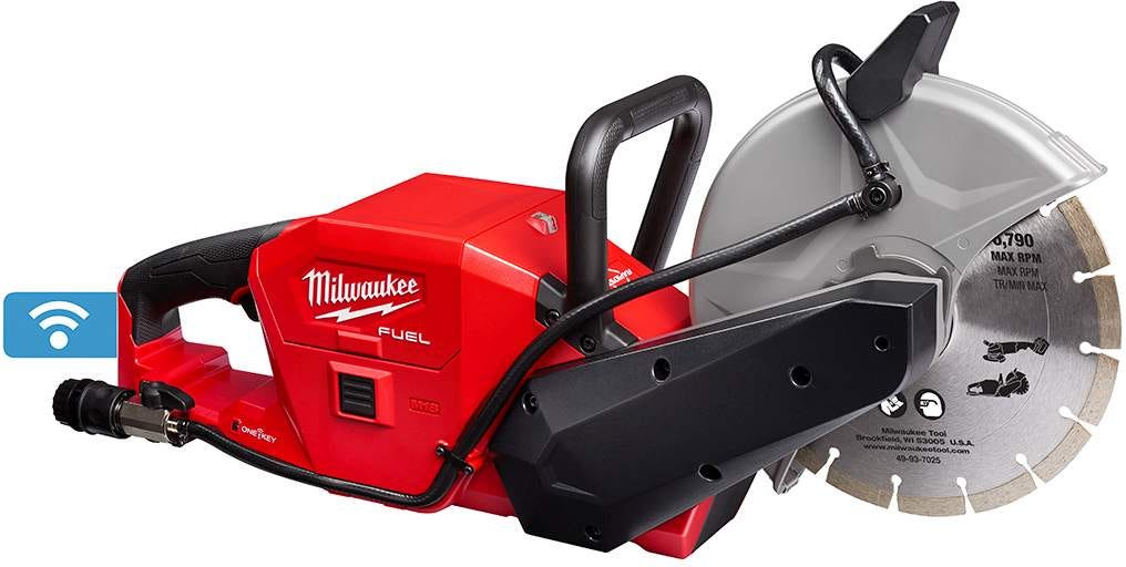 Milwaukee 2786-22HD M18 FUEL Brushless Cordless 9-Inch Cut-Off Saw with ONE-KEY 12.0Ah Kit