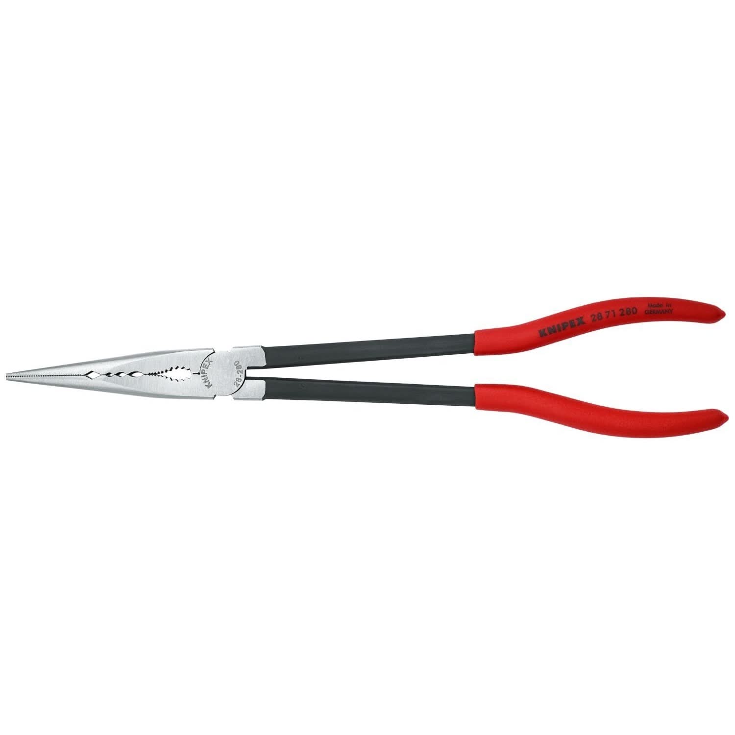 Knipex 28 71 280 Extra Long Needle-Nose Pliers-Straight Jaws
