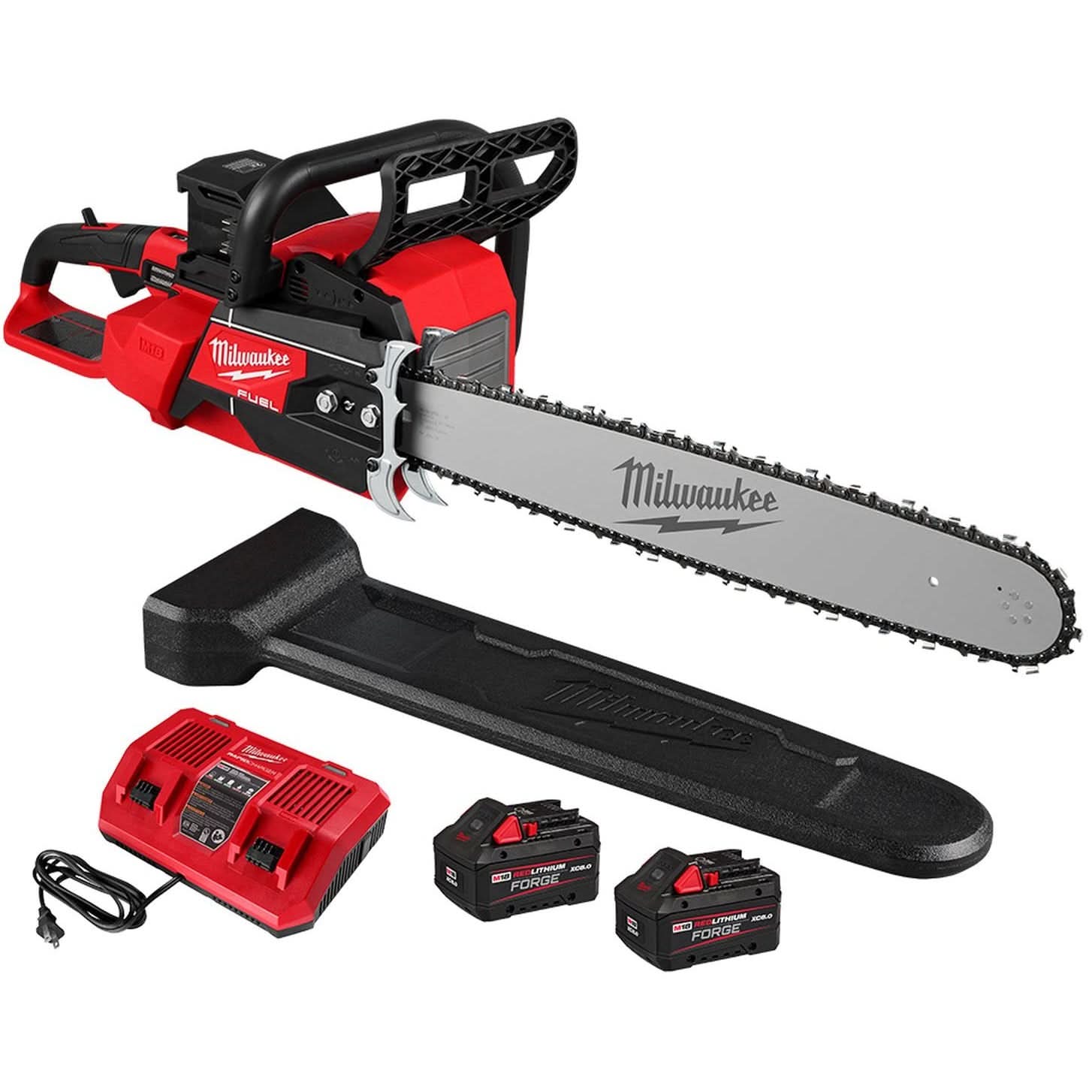 せんよう Milwaukee 2827-22 M18 FUEL 20 in. Dual Battery Chainsaw 8.0Ah Kit