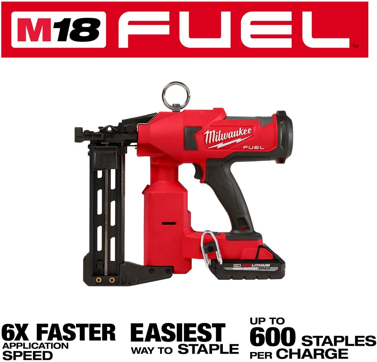 Milwaukee 2843-22 M18 Fuel Utility Fencing Stapler Kit