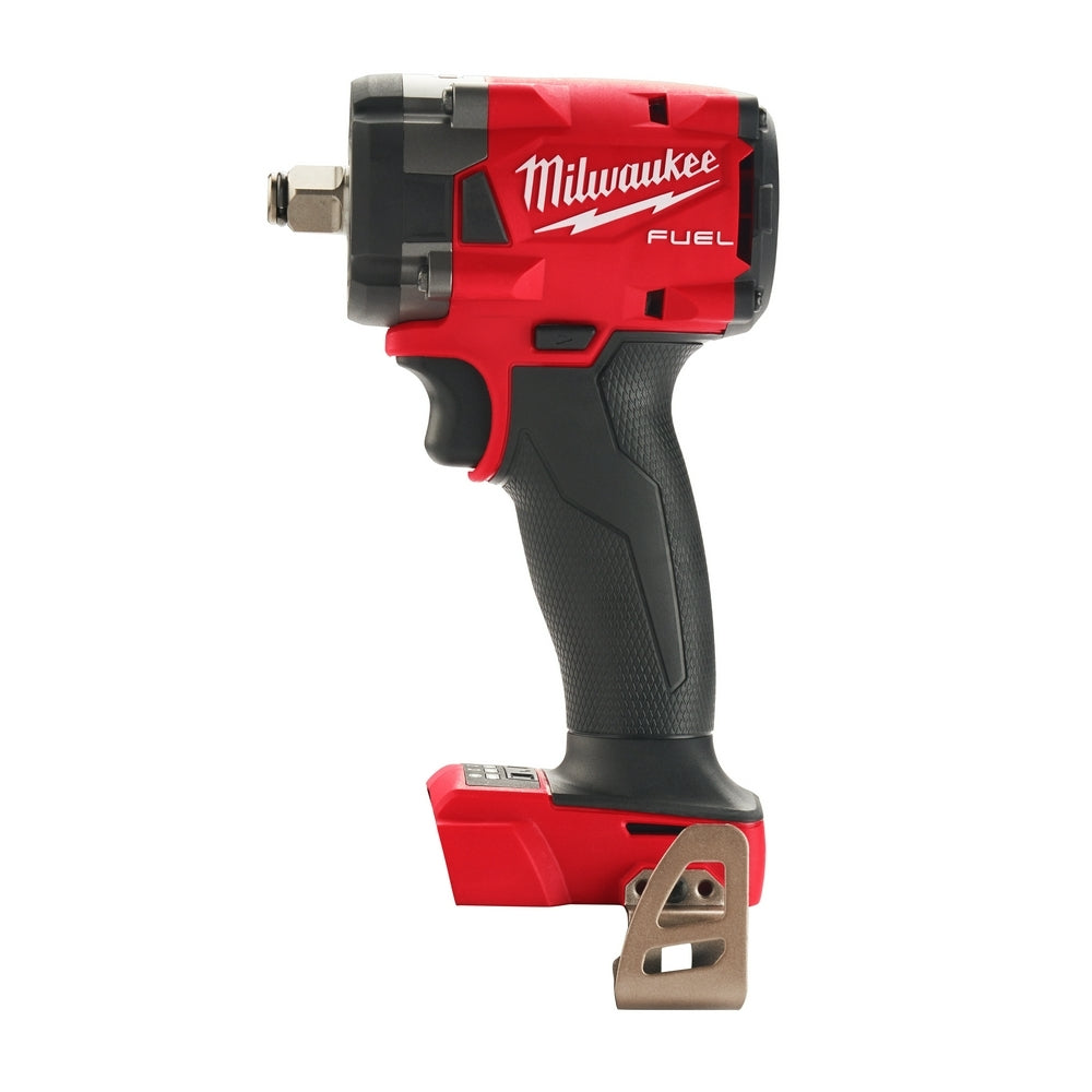 Milwaukee 2855-20 M18 FUEL 1/2-Inch Compact Impact Wrench with Friction Ring, Tool Only