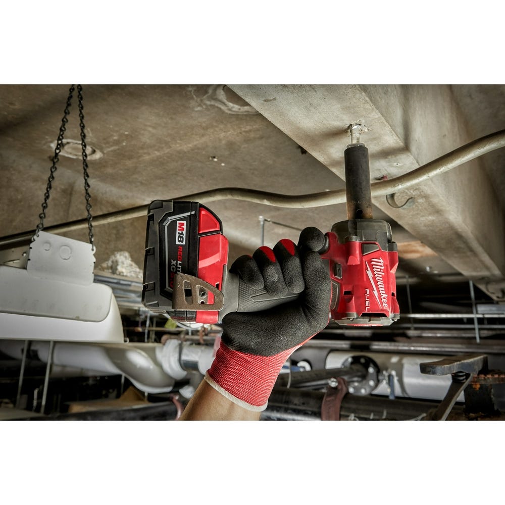 Milwaukee 2855-20 M18 FUEL 1/2-Inch Compact Impact Wrench with Friction Ring, Tool Only