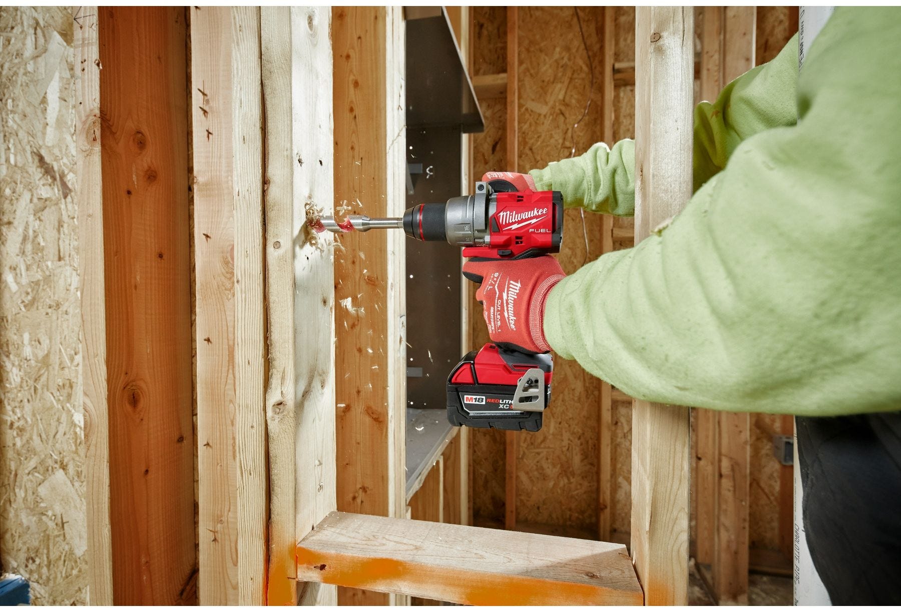 Milwaukee 2904-20 M18 FUEL 1/2-in. Hammer Drill/Driver, Tool Only