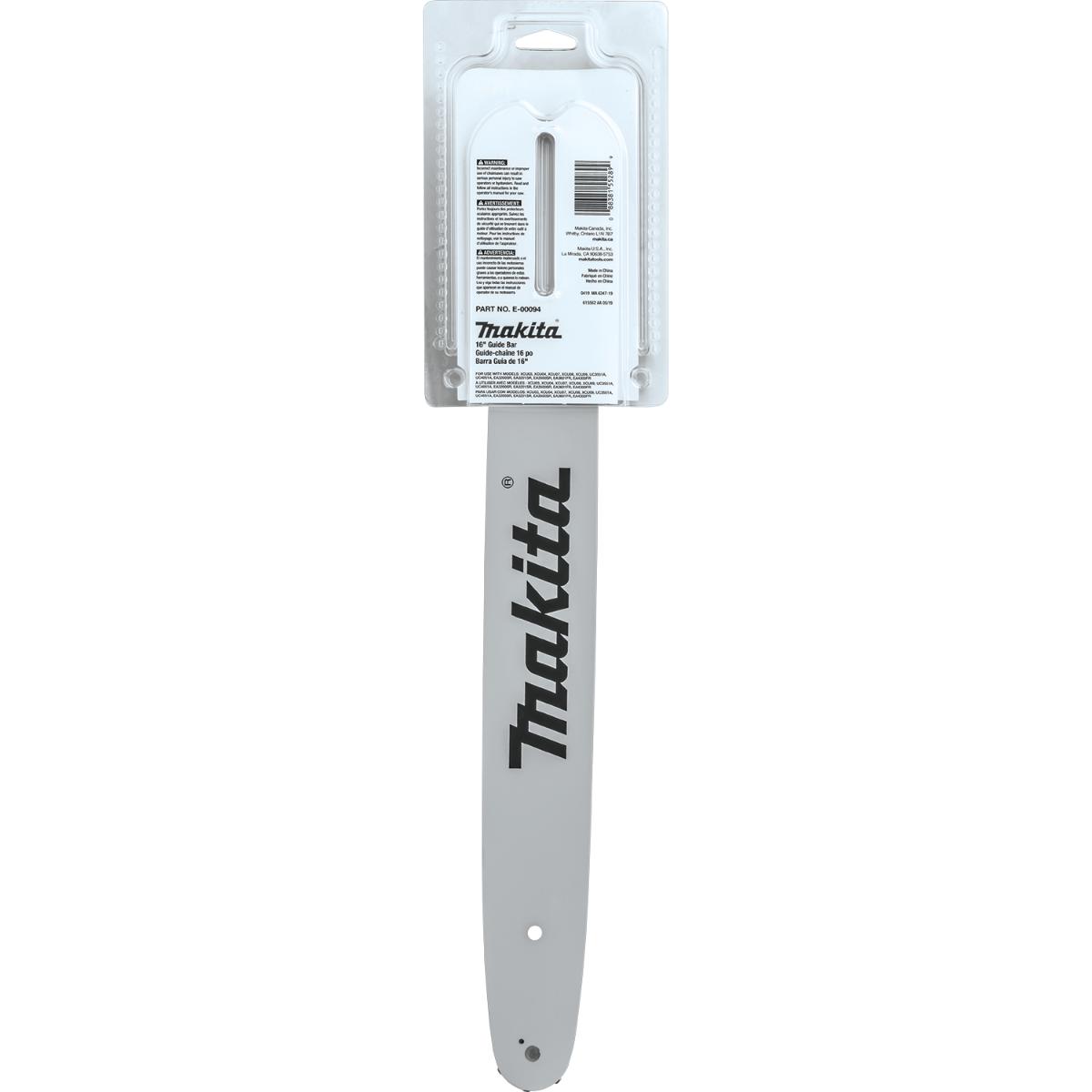Makita E-00094 16" Guide Bar, 3/8" LP, .043"
