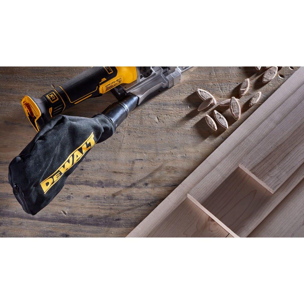 DeWALT DCW682B 20V MAX Brushless Cordless Biscuit Joiner, Tool Only