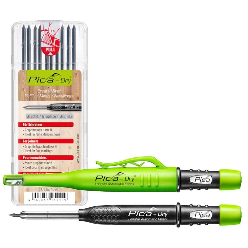 PRINCIPAL シークレットベースト 100g Pica Dry Pencil with Graphite H Lead Refills for Joiners – Tool Nut