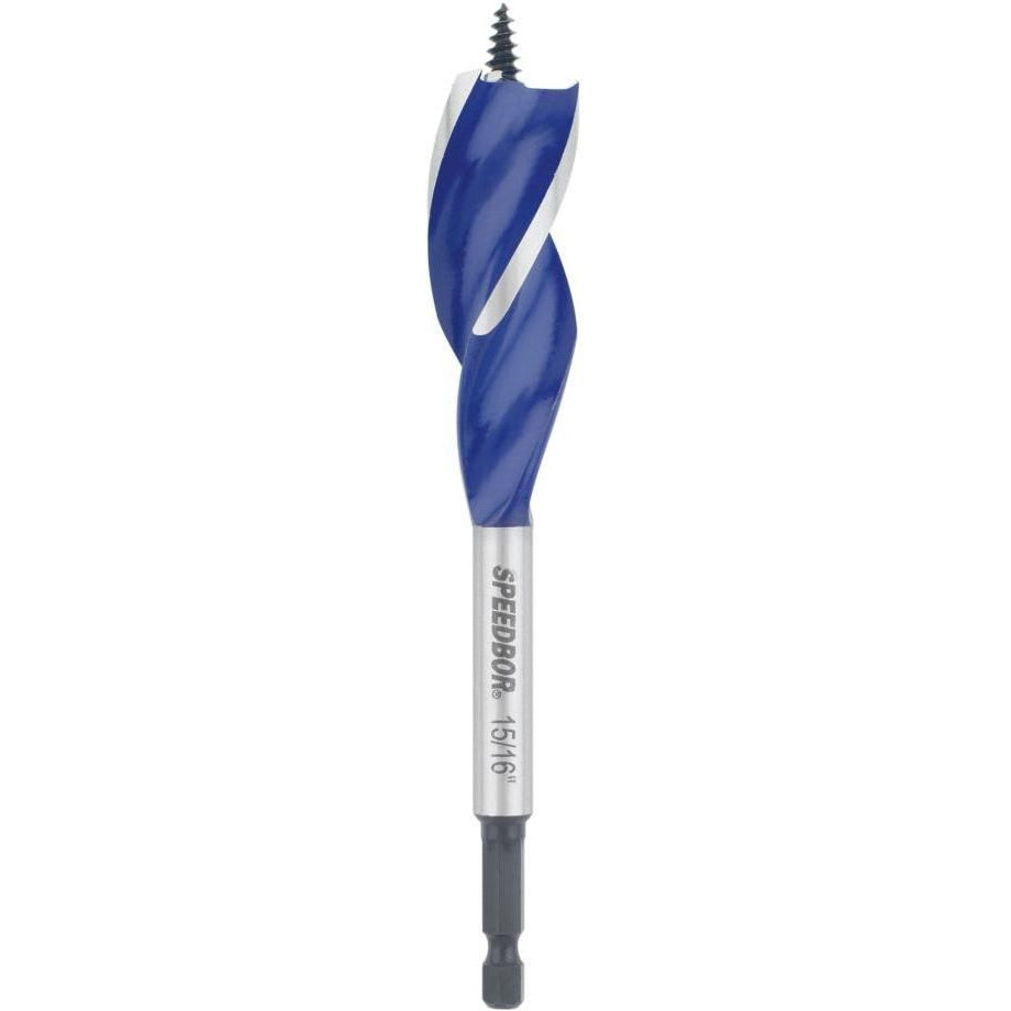 Irwin 3041018 Speedbor MAX Speed Bits 6-in. Standard Length Bits 15/16-in.