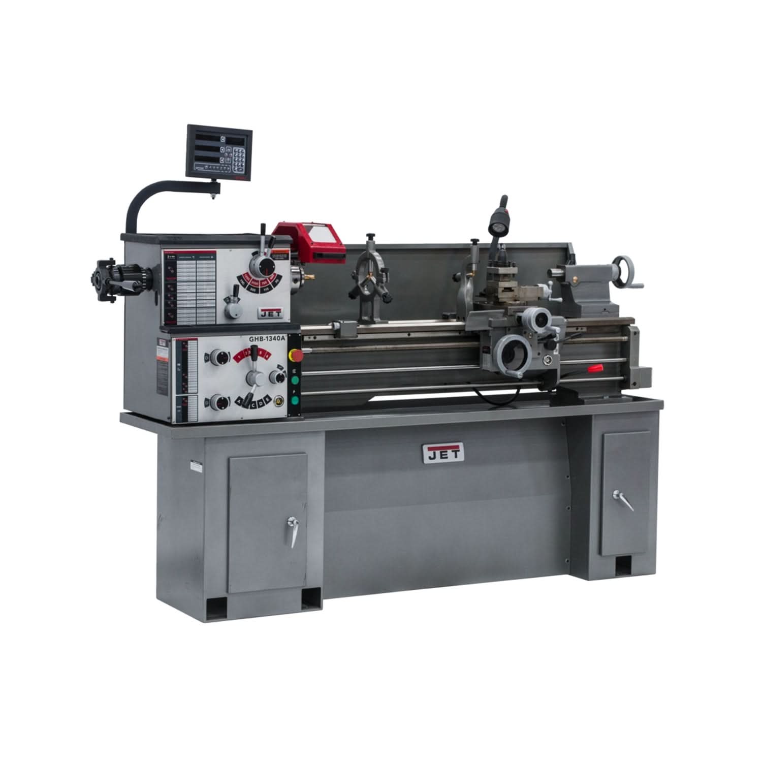 JET 321123 GHB-1340A With ACU-RITE 203 DRO and Taper Attachment