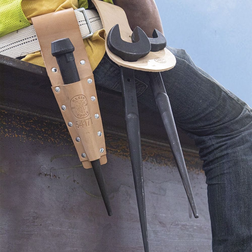 Klein Tools 3213TT Spud Wrench, 1-7/16-Inch Nominal Opening with Tether Hole