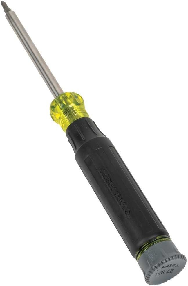 Klein 32327 27-in-1 Multi-Bit Precision Screwdriver with Tamperproof Bits