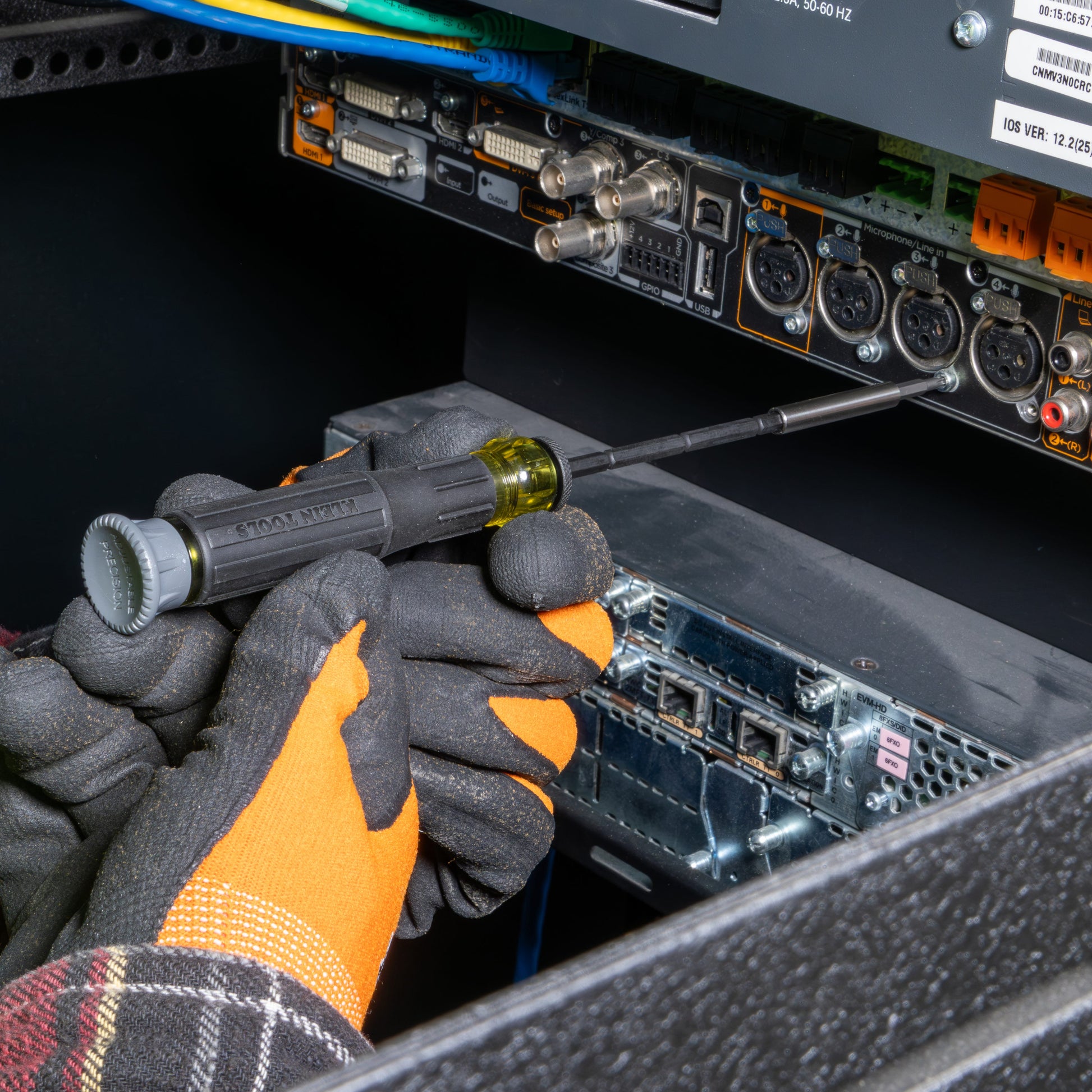 Klein Tools 32787 Precision Ratchet and Driver System, 64-Piece