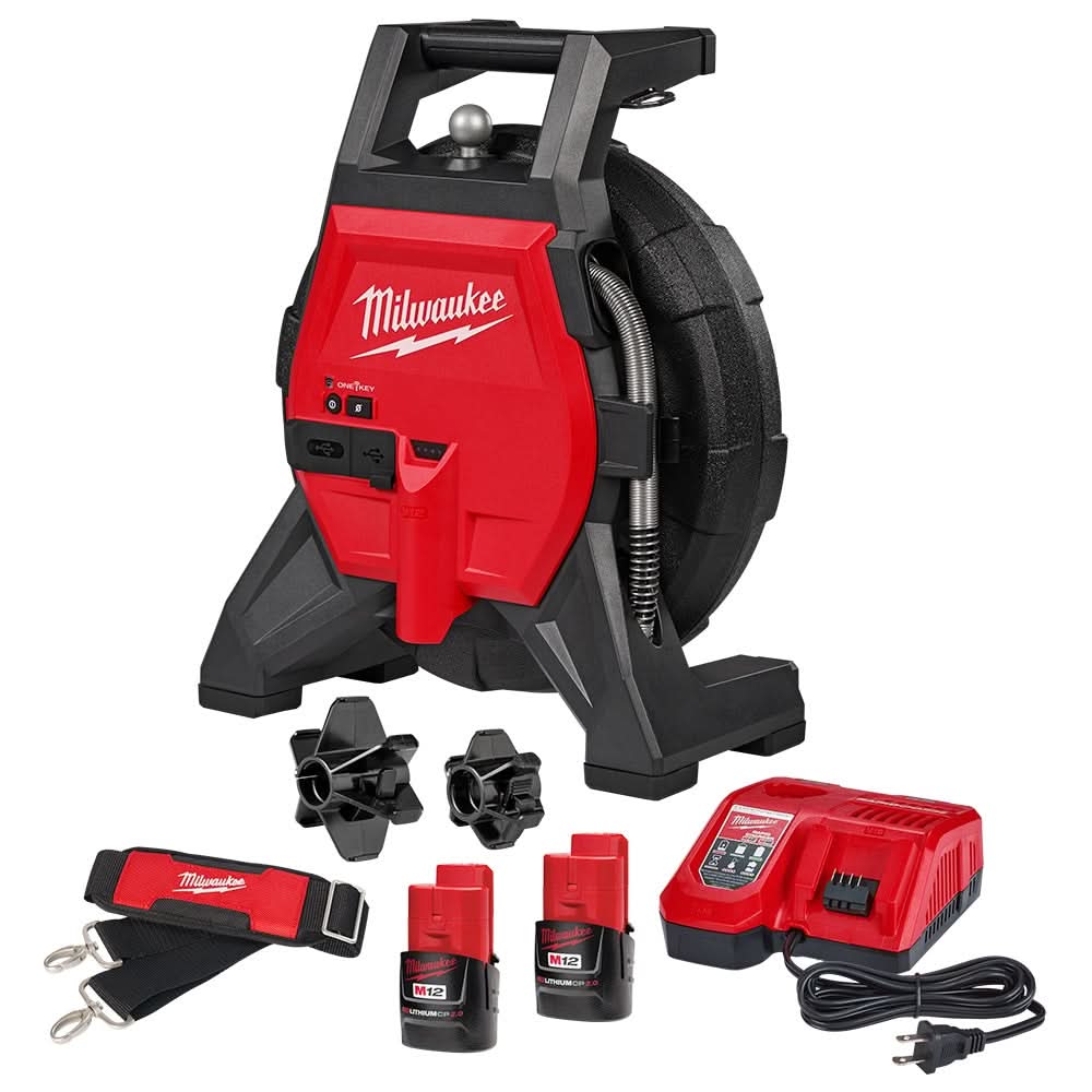Milwaukee 3318-22B M12 85' High Flex Compact Inspection Camera Kit