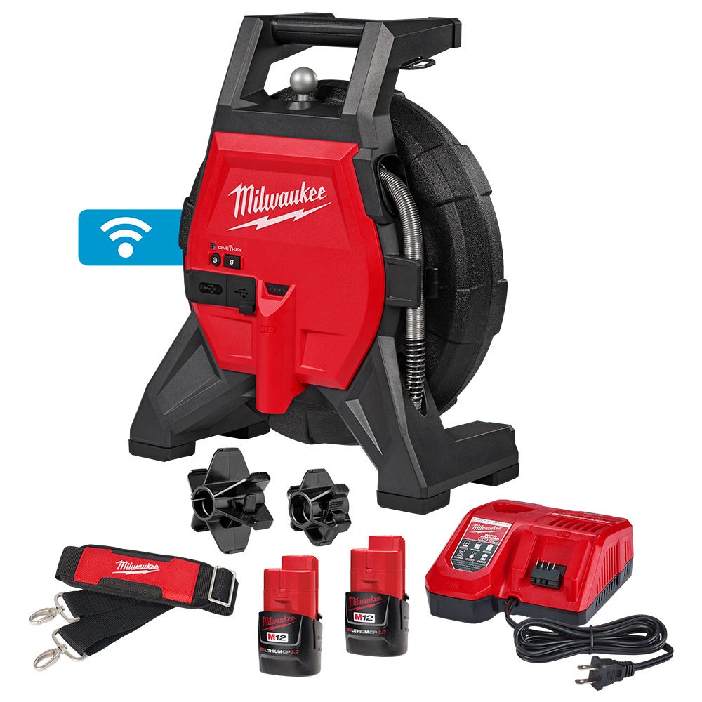 Milwaukee 3318-22B M12 85' High Flex Compact Inspection Camera Kit