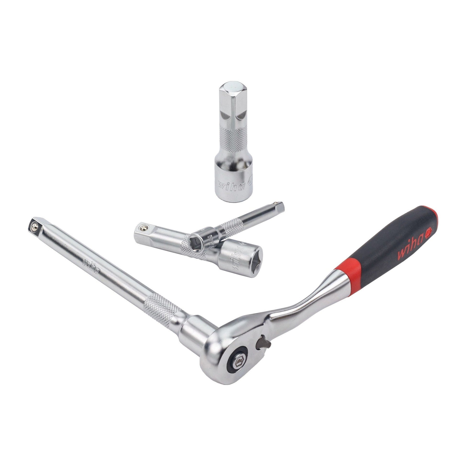 Wiha 33388 9-Piece SoftFinish Ratchet Tray Set