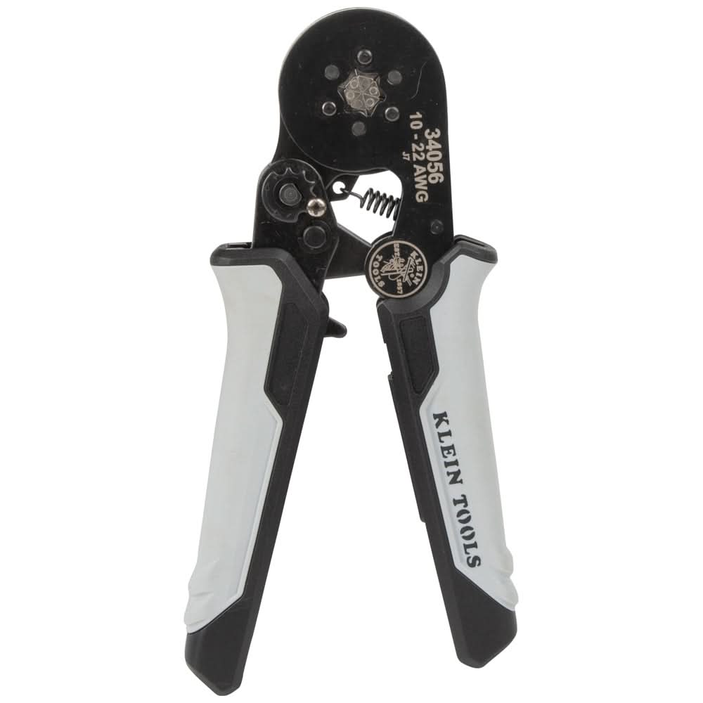 Klein Tools 34056 Ratcheting Ferrule Hex Crimper, 10 to 22 AWG