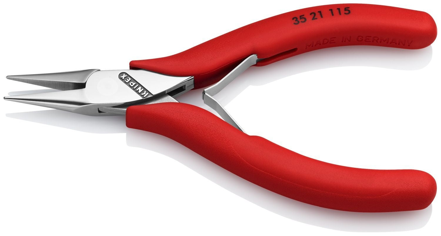 Knipex 35 21 115 Electronics Gripping Pliers-Half Round Tips