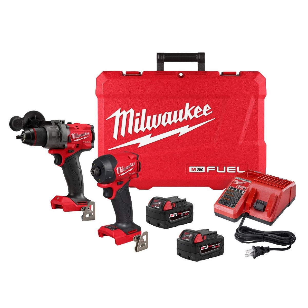 Milwaukee 3799-22 M18 FUEL Hammer Drill + Hydraulic Impact Driver