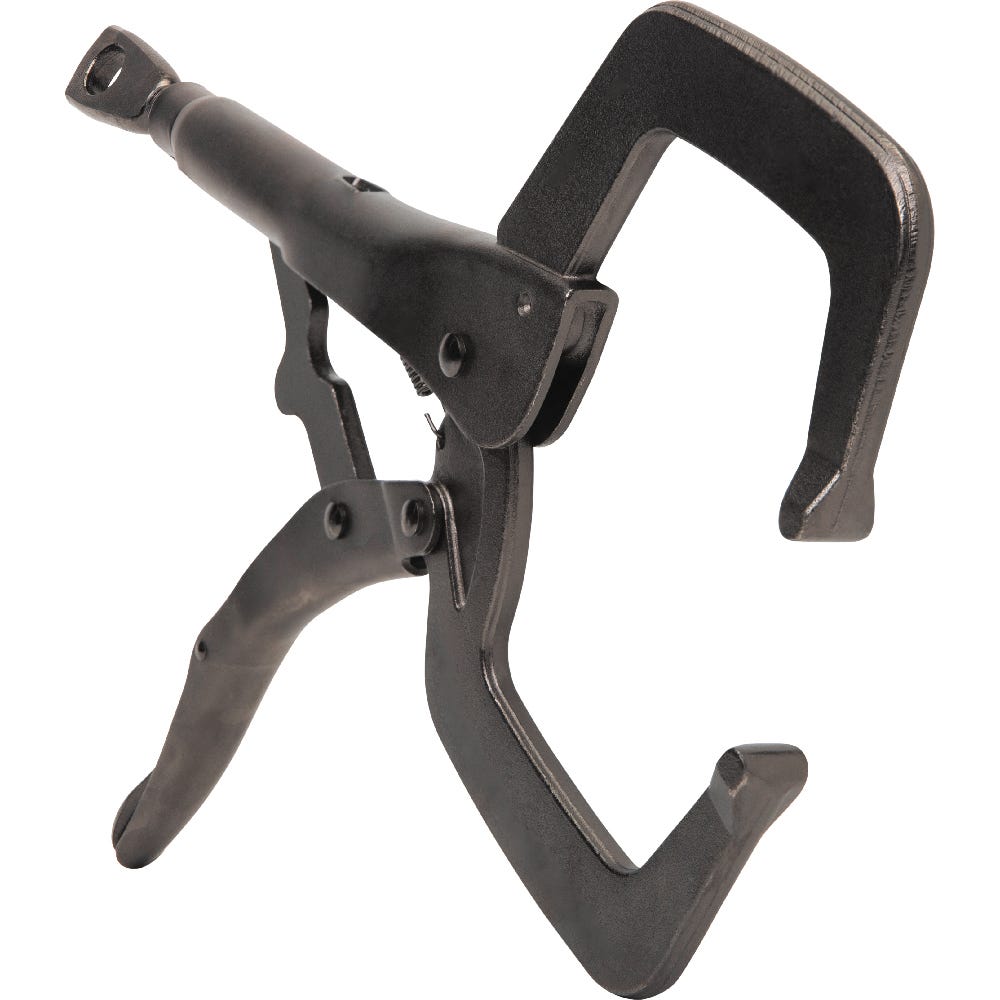 Klein Tools 38632 C-Clamp Locking Pliers With Standard Jaws, 11-Inch