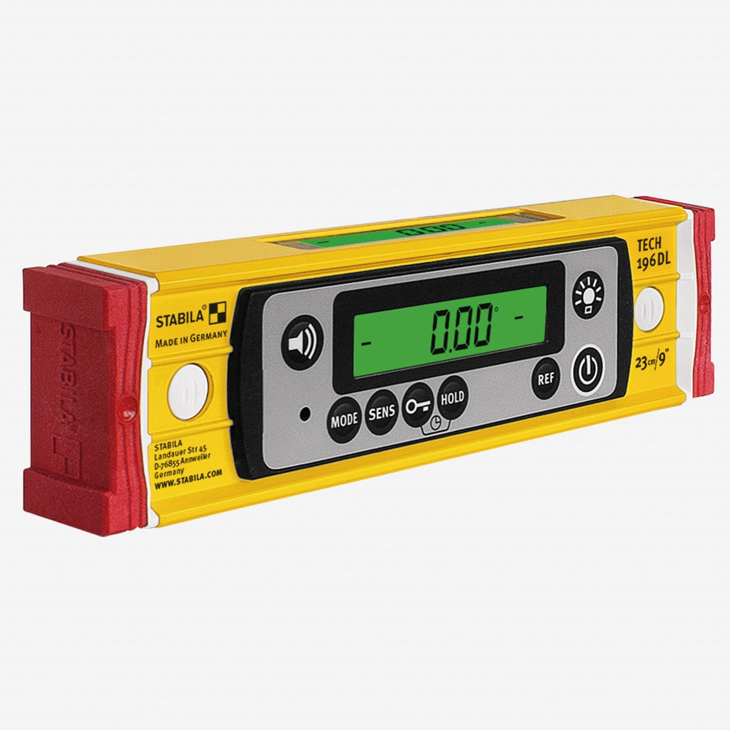 Stabila 39509 TECH 196 DL Digital Spirit Level, 9 in.